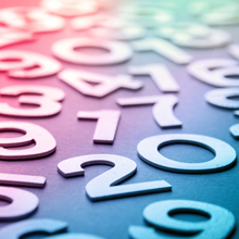 Mathematics,Abstract,Background,Made,With,Solid,Numbers,-,Closeup,View